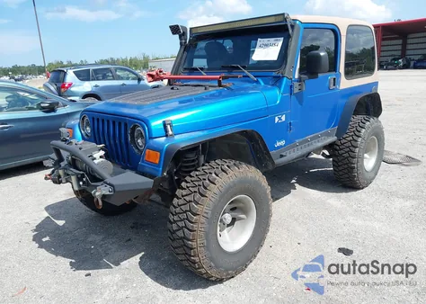 2003 Jeep Wrangler X from USA, damaged, VIN 1J4FA39S33P300294